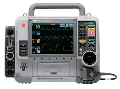 PhysioControl Lifepak 15 Patient Monitor Defibrillator